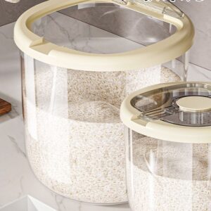 Wide-Mouth Grain Storage Rice Dispenser Box