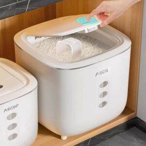 Large Capacity Automatic Rice Dispenser Container