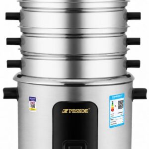 Stainless Steel Multi-Tier Food Steamer